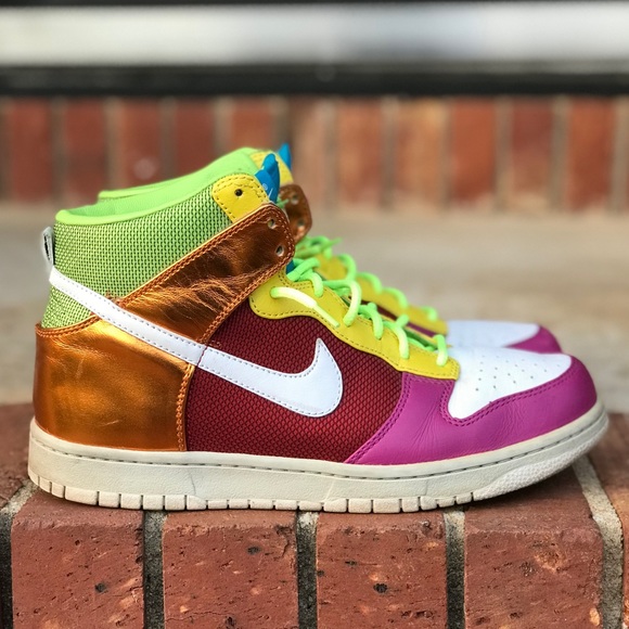 Nike Shoes - Nike Dunk High Wmns Premium ‘Multi-Color’ Size 9